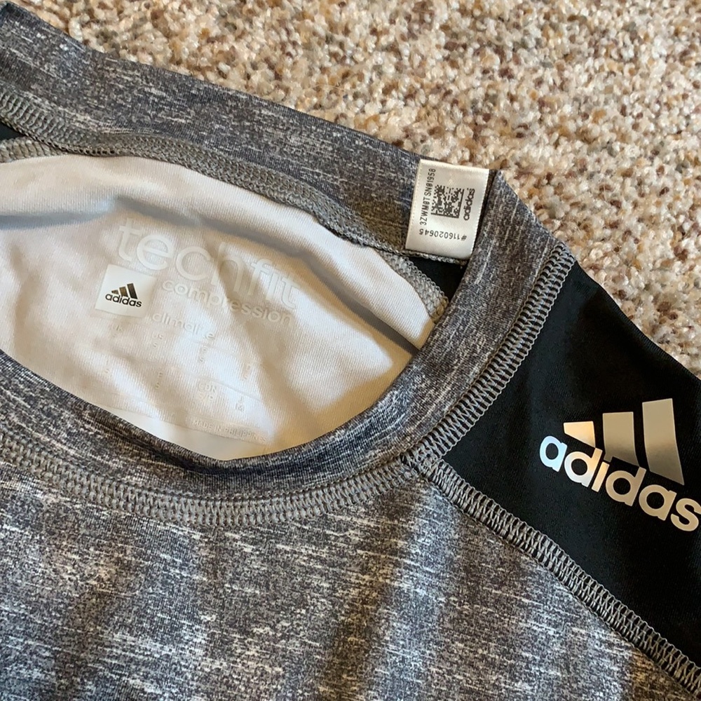 Adidas TechFit Compression Shirt - Picture 2 of 2